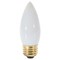 Satco A3638 40W 130V B10.5 White E26 Base Incandescent light bulb